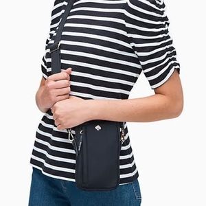 NWT Kate Spade crossbody, black